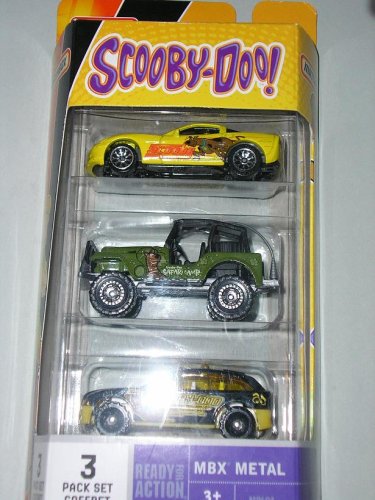 Childrens Toyshop  Toys : Matchbox Scooby Doo 3 Pack Set MBX Metal Die-Cast Cars