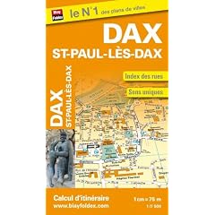 Plan de Dax et de Saint-Paul-L�s-Dax (Echelle : 1/7 500)