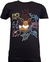 Pokemon Mono Eeveeloutions Eevee T-shirt