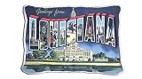 Greetings from Louisiania Pillow - 9 x 13 Pillow