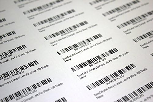 SaveOnLabel 30-Up Address Labels Per Sheet, 100 Sheets (Pack of 16)