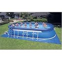 12' x 24' x 48' Intex Ellipse Frame Pool Package