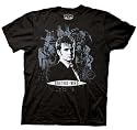 Dr. Doctor Who Collage Black T-shirt Tee