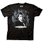 Dr. Doctor Who Collage Black T-shirt Tee