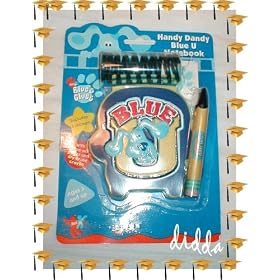 Click here to buy Blue's Clues Handy Dandy Blue U Notebook by Blue's Clues.