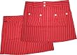 Emily the Strange Red Pinstriped Mini Pockets Skirt
