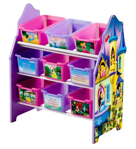 Delta Enterprise Disney Princess 9-Bin Toy Organizer