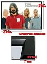 FRAMED FOO FIGHTERS DAVE GROHL ROCK THE POSTER FR24586H