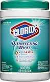 Clorox Disinfecting Wipes, Fresh Scent, 105 Count Canister (Pack of 4)