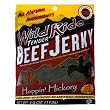 Wild Ride Beef Jerky, Hoppin' Hickory 4-Ounce Bags (Pack of 6)