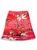 Kyds - Girls Drawstring Waist Skirt, Red Coral