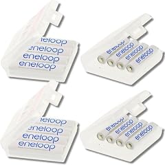 SPARSET: 8 x Mignon AA + 8 x Micro AAA Sanyo Eneloop Akkus Batterien in 4 x speziellen, robusten Akkuboxen der Akku-Onlinehandel GmbH - NEUESTE VERSION HR-3UTGA / HR-4UTGA - 50% mehr LEBENSDAUER - bis 1500 LADEZYKLEN
