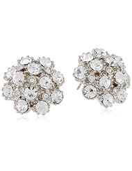 Nina Shirley Cluster Button Earrings