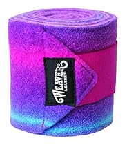 Weaver Leather Polo Leg Wraps, Pink/Blue Ombre
