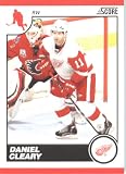 2010 /11 Score Hockey Card # 191 Daniel Cleary Detroit Red Wings