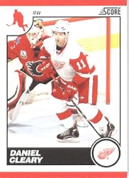 2010 /11 Score Hockey Card # 191 Daniel Cleary Detroit Red Wings