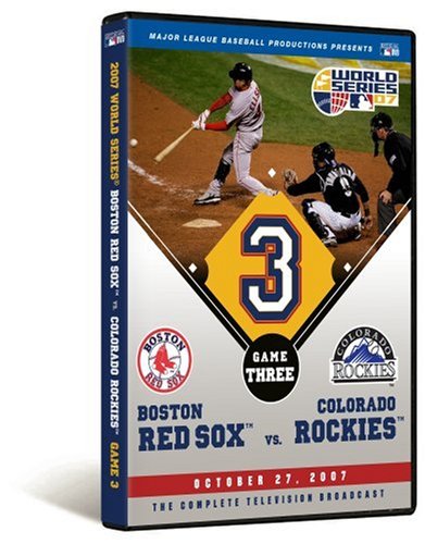 2007 World Series Game 3 - Boston Red Sox 10, Colorado Rockies 5