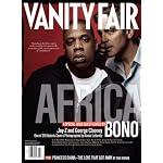 Vanity Fair July 2007 Africa Issue, Jay-Z/Clooney Cover book cover