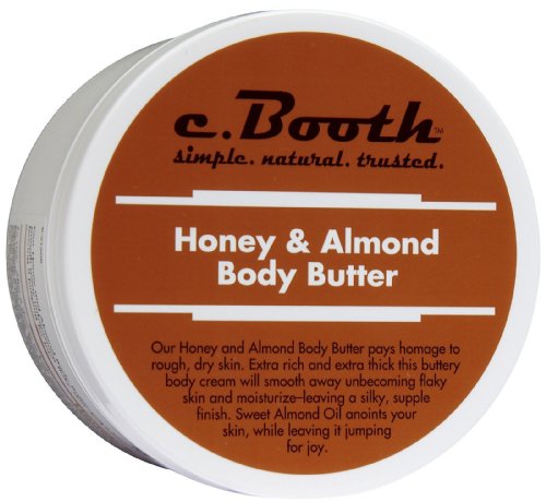 c. Booth Body Butter, Honey Almond, 8 oz
