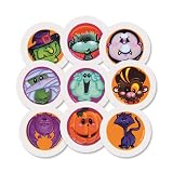 Lucks Edible Image Halloween Monster Head Mini, 108 pk