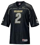 Colorado Buffaloes Youth #2 Home Replica Football Jersey