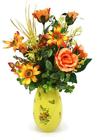 Silk Floral Arrangement, Custom Design, Handcrafted - Lasting Expressions in our Patique Collection