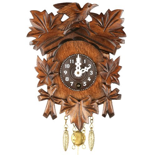 Carved Bird and Leaf - Wood