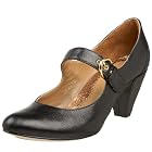 ALL BLACK Women's Classey Maryjane Mid Heel Pump