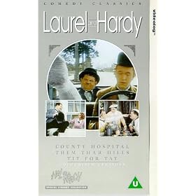 Laurel And Hardy - County Hospital / Them Thar Hills / Tit Tat [VHS] [1932]