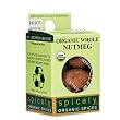 Spicely 100% Certified Organic and Certified Gluten Free, Nutmeg Whole