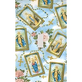 Rosary Bead Collage Decorative Switchplate Cover by Decoration Sensation