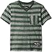 Nine Threads Big Boys' Striped Pocket T-Shirt