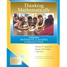 Thinking Mathematically: Integrating Arithmetic and Algebra in Elementary School by Thomas P. Carpenter, Megan Loef Franke, and Linda Levi