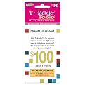 T-Mobile Prepaid Phone Card - $100