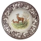Spode Woodland American Wildlife 9-Inch Soup Plate, Deer
