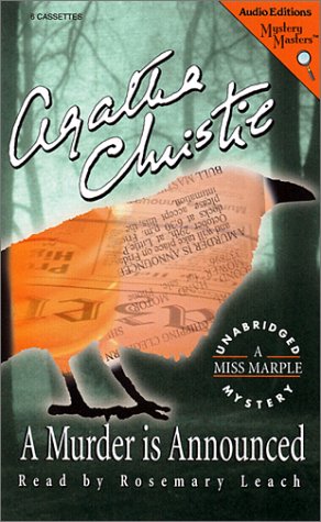 A Murder Is Announced: A Miss Marple Mystery (Mystery Masters)