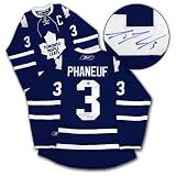 Dion Phaneuf Toronto Maple Leafs Autographed/Hand Signed Hockey Jersey