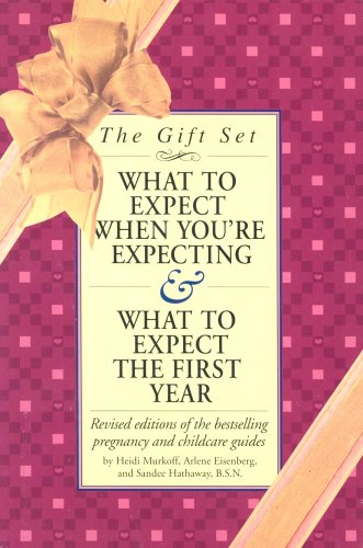 Childrens Toyshop  Books : What to Expect Gift Set: What to Expect When You're Expecting - What to Expect the First Year