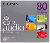 Sony 5CRM80 CD-R Recording Media