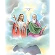 Carded 8"x10" Prints for Framing - Holy Trinity - Linen Paper - 7 and 4 Color Process Printing