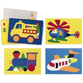 PUZZLE TRANSPORTATION 4-PK by Lauri