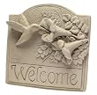 Carruth 137 Hummingbird Welcome Plaque