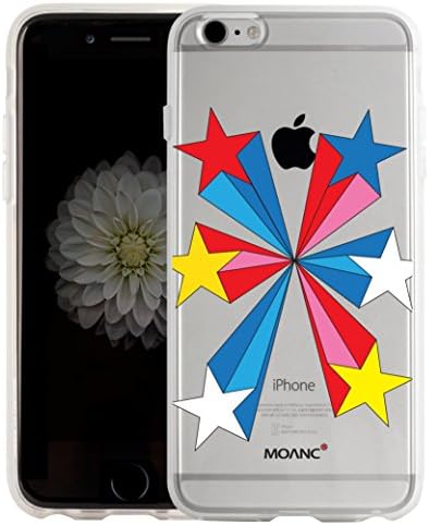 iPhone 6s / iPhone 6 Art Skin Transparent Clear Jelly Case Moanc Art Skin Case for iPhone 6/6s (WonderStar)