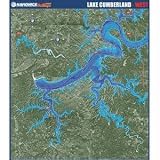 Navionics Paper Map: Lake Cumberland - West Kentucky