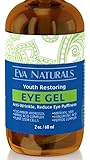 Eva Naturals Eye Gel - Best Firming Eye Cream Treatment for Dark Circles, Puffy Eyes, Crow's Feet Wrinkles & Fine Lines