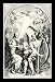 William Hogarth (Parody of William Kent's altarpiece in the church of St. Clement Danes) Black Wood-Mounted Art Poster Print - 13" X 19"