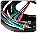 BetterCables 3M (9.84 ft) REFERENCE 3-Channel Silver Serpent Component Video Cable RCA/BNC