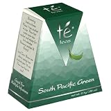 Te Tea Silken Pyramid Whole Leaf Tea Bags, South Pacific Green, 0.08-Ounce Single Serve Pyramid Sachets (Pack of 60)