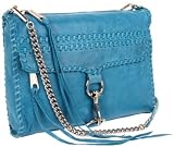 Rebecca Minkoff Mac Whipstitch Silver H/W  Clutch