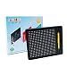 AYNAT FUN Magnetic Board for Kids and Toddler Activities with Beads and Drawing Stylus â€“ Doodle Tablet, Square Black